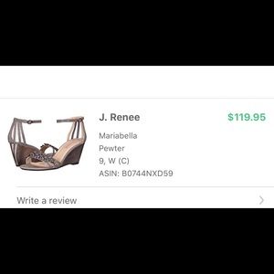 Wedding/Evening J.Reneé Mariabella Wedge